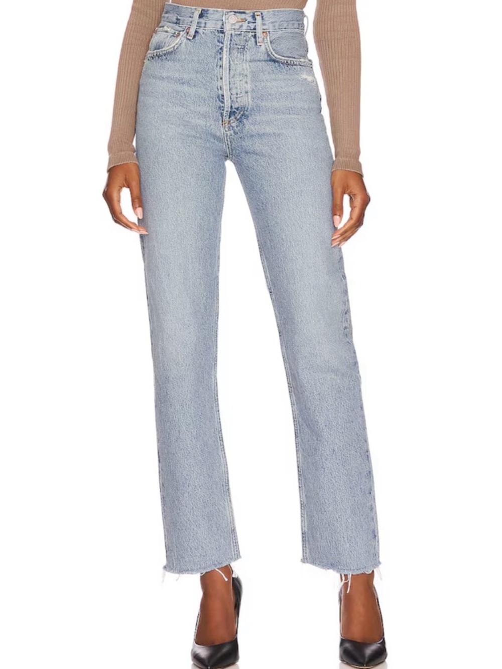 Agolde 90's Pinch Waist Jeans in Ruminate from Revolve